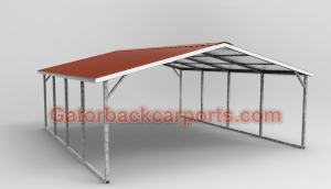 Vertical Roof Carport Canopy