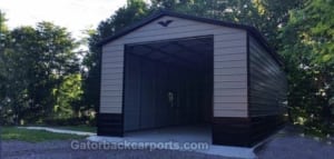 horse trailer shed