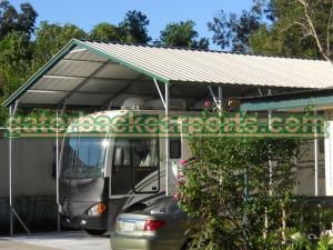 vertical roof Carport system