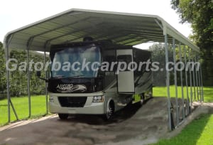 12' tall rv cover regular style roof