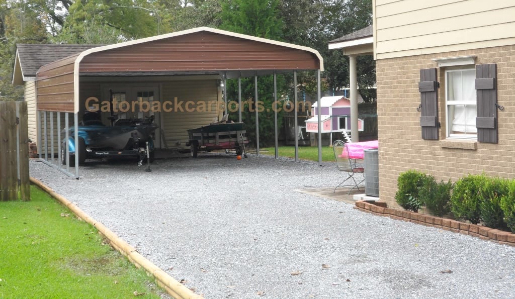 Metal Carports Waco TX Texas Carports of Waco Gatorback CarPorts