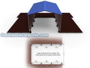 custom metal carport design gatorbackcarports.com