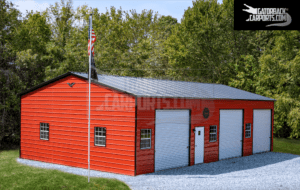 Side entry garage